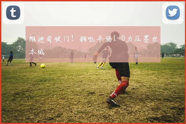 维迪奇破门!狮吼半场1-0力压墨尔本城